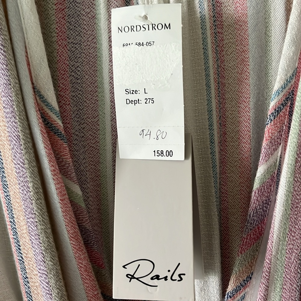 Rails Beach Cover-up, Nordstrom, new with tags, size L - Picture 8 of 10
